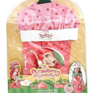 Strawberry Shortcake Apron Costume Dress Up